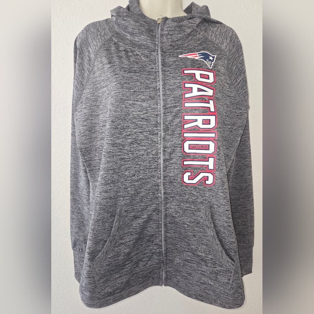 NFL PATRIOTS ZIP UP HOODIE
